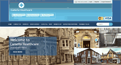 Desktop Screenshot of camellahealthcare.com